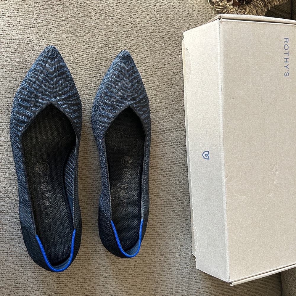 Rothy's Women's Black Flats